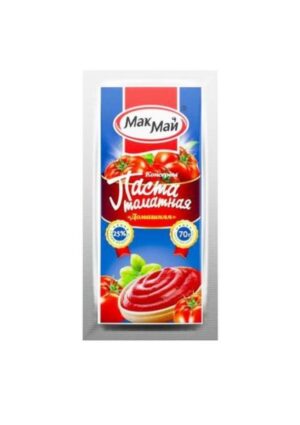 Томатна паста «Домашня» 25% ТМ «МакМай»